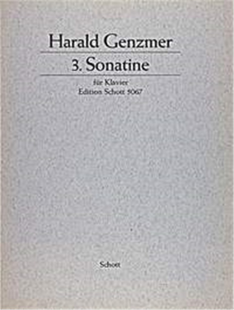 Piano Sonatina No. 3 GeWV 374